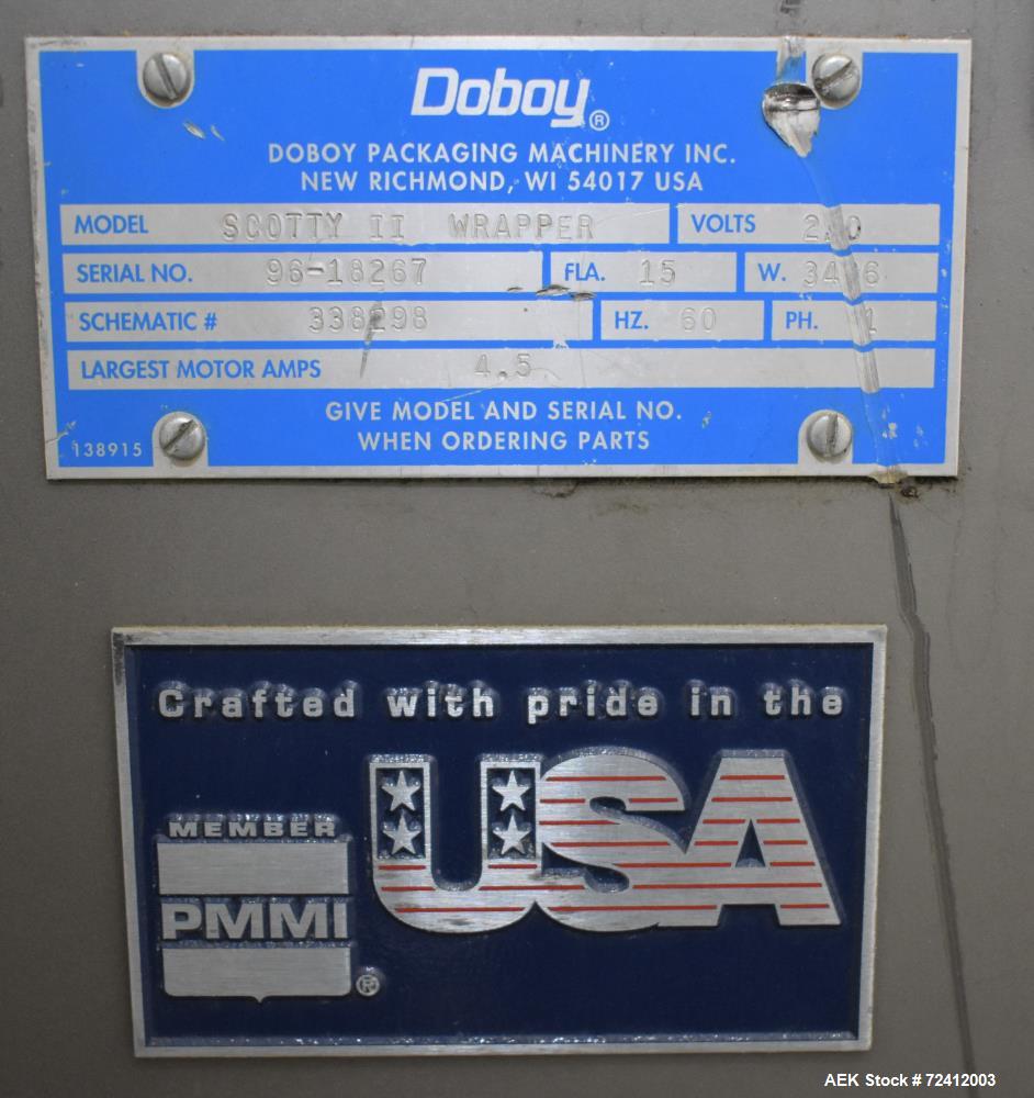 Doboy Scotty II Horizontal Flow Wrapper